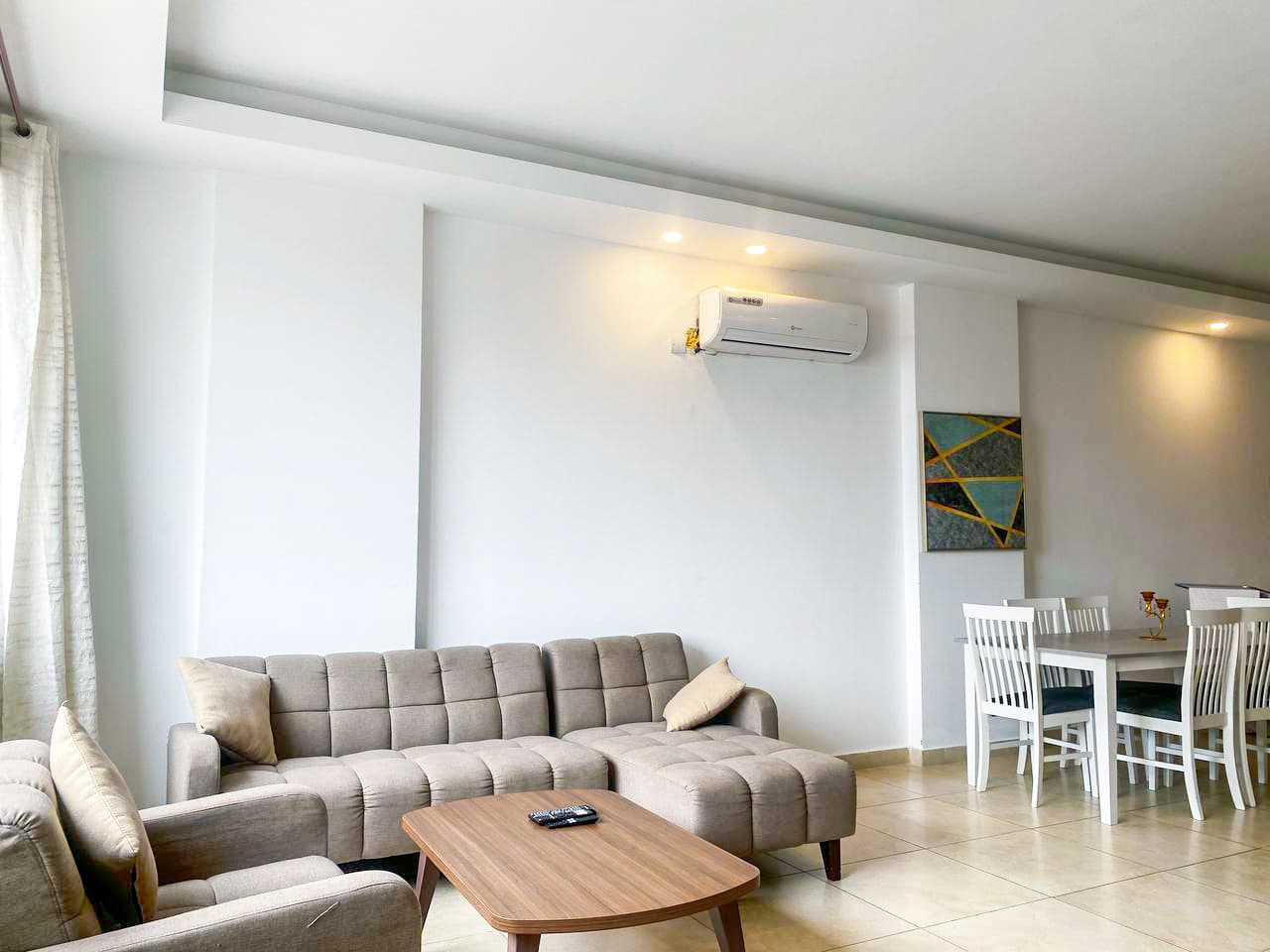 Intérieur d'un appartement à Abidjan