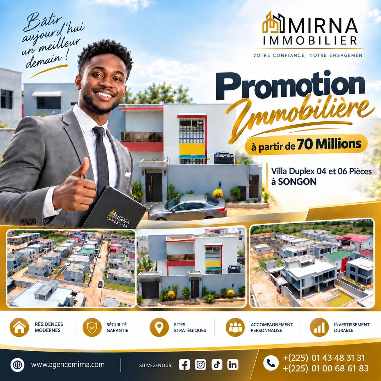 Villa Duplex en Vente 𝑷𝑹𝑶𝑴𝑶𝑻𝑰𝑶𝑵 𝑰𝑴𝑴𝑶𝑩𝑰𝑳𝑰È𝑹𝑬